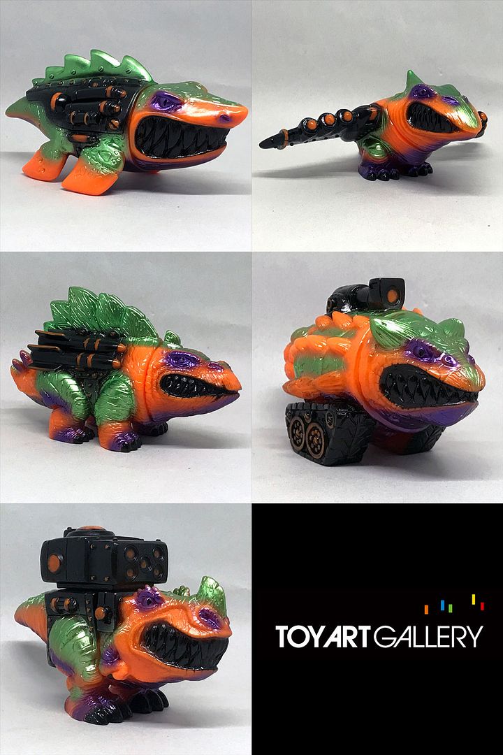 Toy Art Gallery x James Groman HALLOWSCREAM B.C. BLASTERS releasing